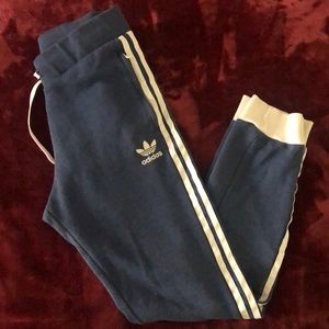 Adidas pants.